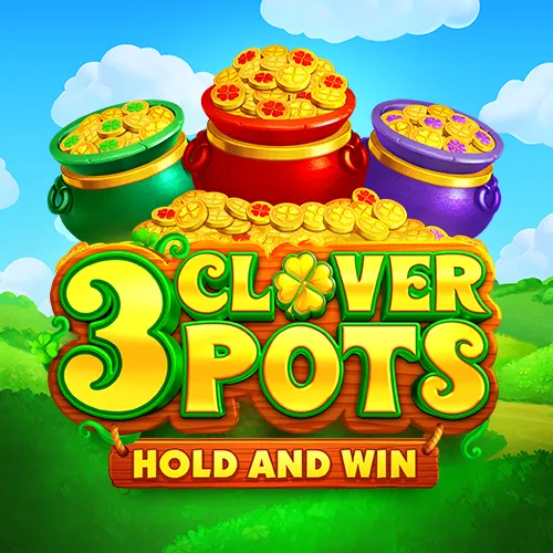 3 CLOVER POTS