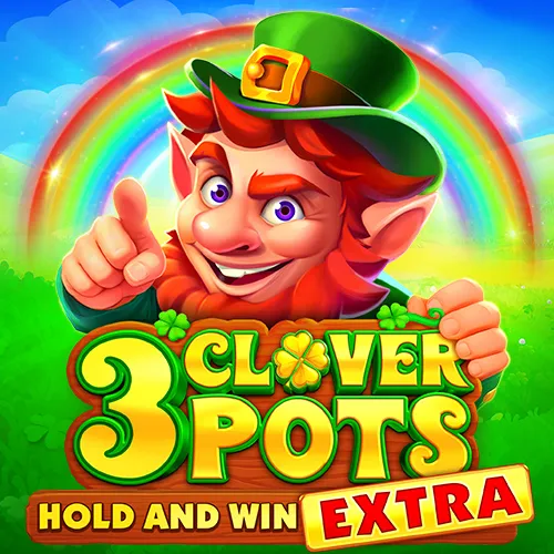 3 CLOVER POTS EXTRA