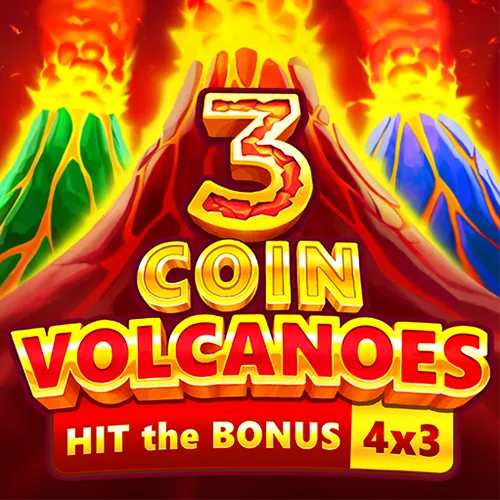 3 COIN VOLCANOES