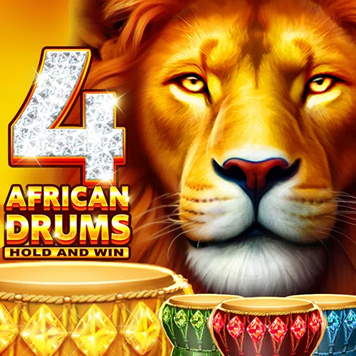 4 AFRICAN DRUMS