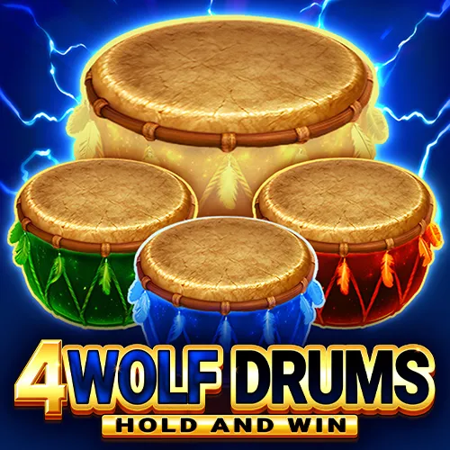 4 WOLF DRUMS