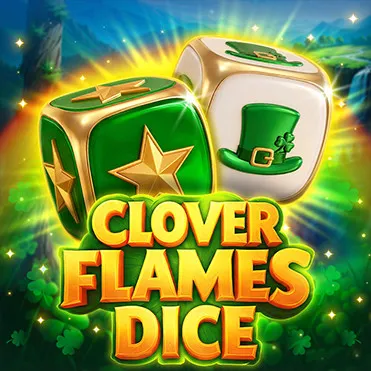 Clover Flames Dice